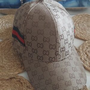 GG Logo Pattern Ball Cap Hat GWP